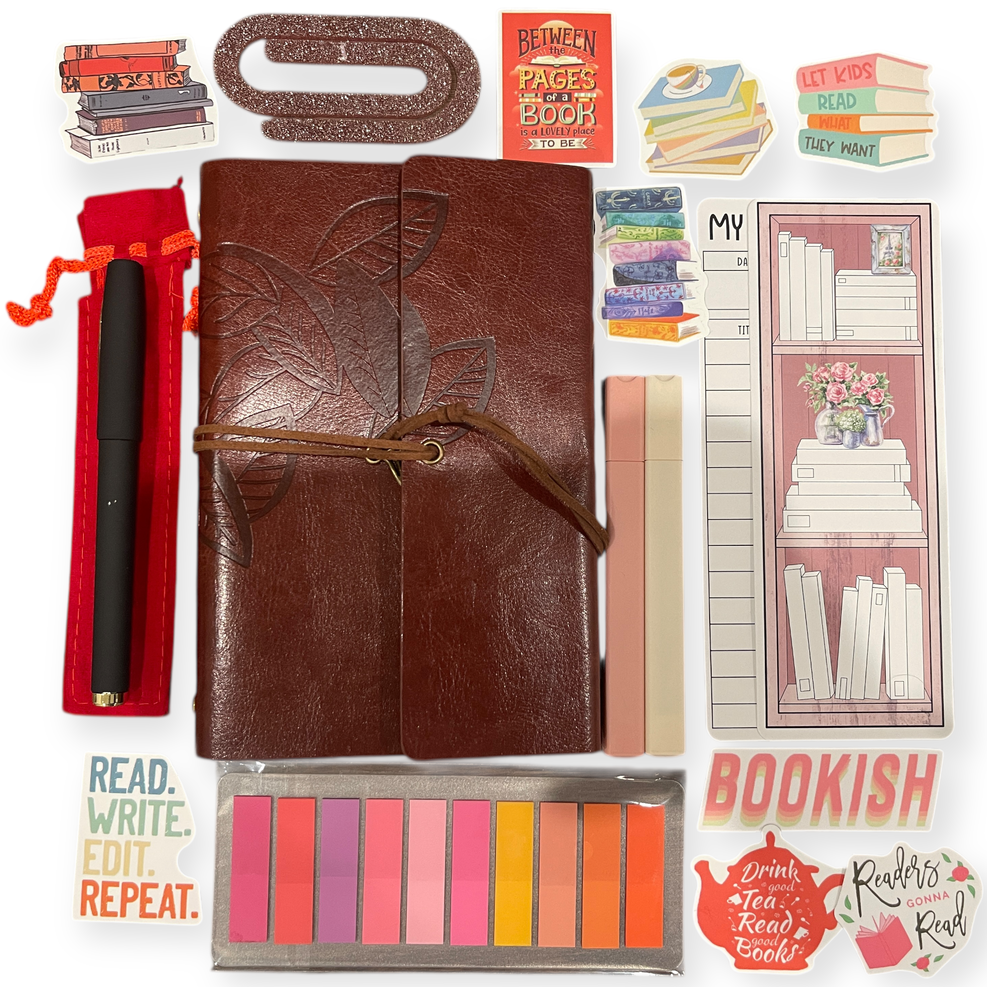 Bookish Bundle - Vintage Oxblood