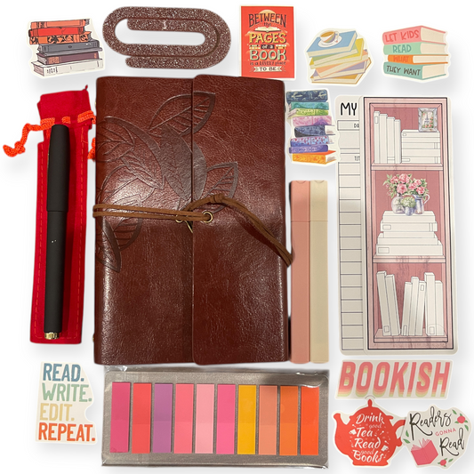 Bookish Bundle - Vintage Oxblood